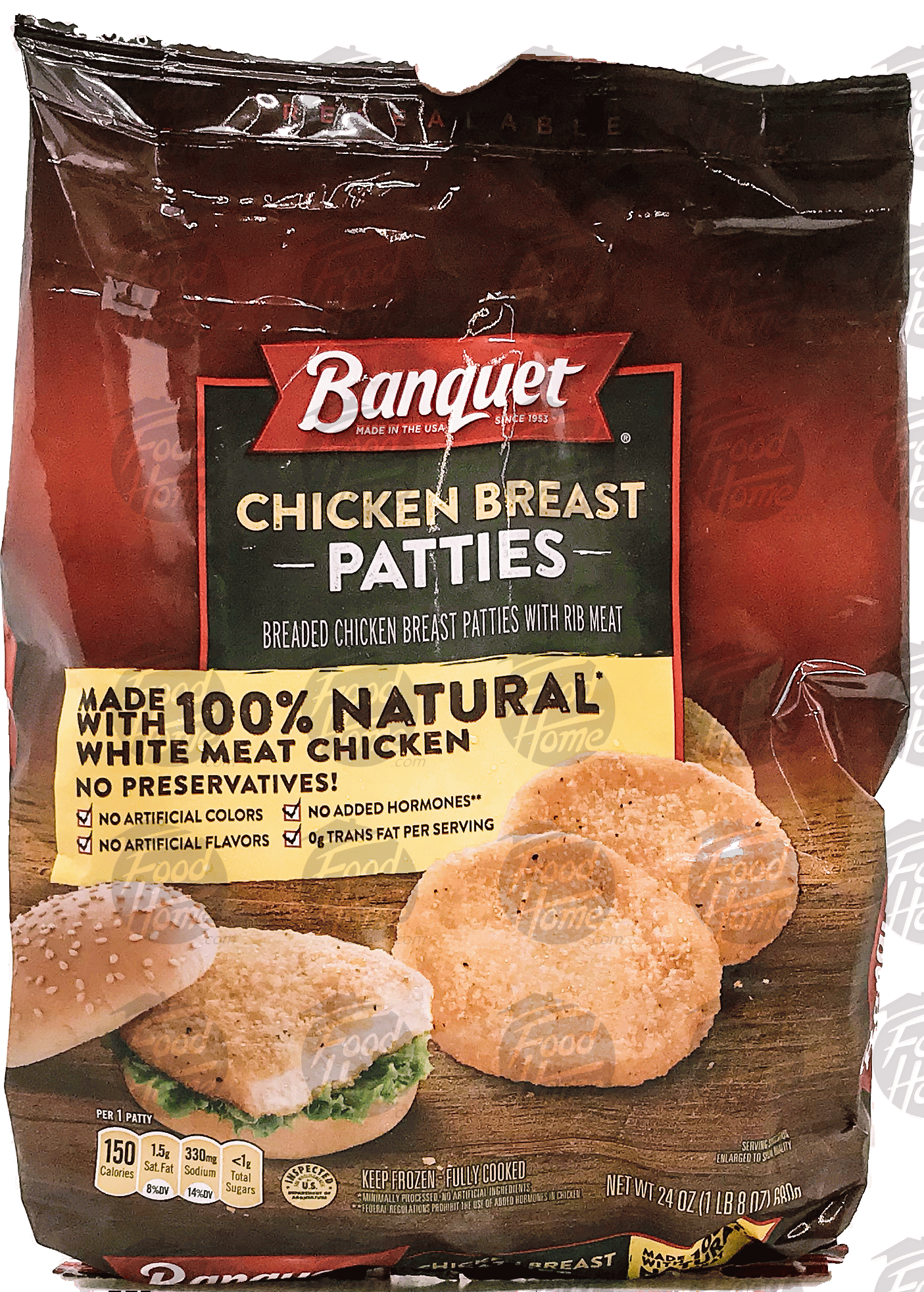 Banquet  chicken breast patties Full-Size Picture